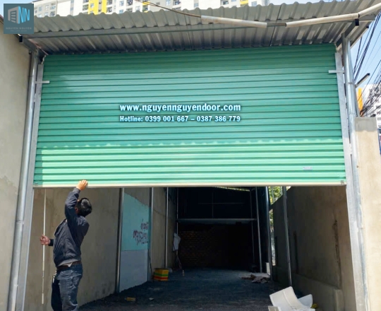 CỬA CUỐN TẤM LIỀN CÔNG NGHỆ ÚC TẠI ĐOÀN THỊ ĐIỂM THỦ ĐỨC