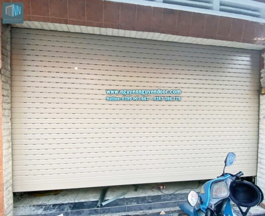 CỬA CUỐN CÔNG NGHỆ ĐỨC TẠI TÔ NGỌC VÂN THỦ ĐỨC