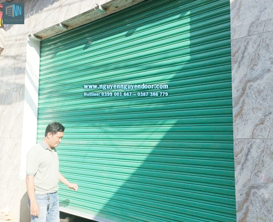 CỬA CUỐN ĐÀI LOAN SỬ DỤNG MOTOR TẠI BÌNH HÒA BÌNH DƯƠNG