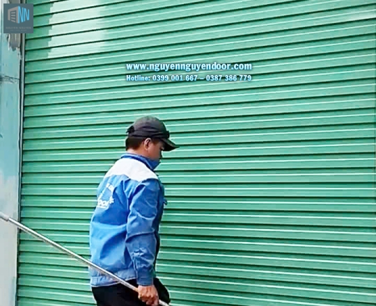 CỬA CUỐN TẤM LIỀN CÔNG NGHỆ ÚC TẠI TÔ NGỌC VÂN 