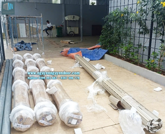 CỬA CUỐN KHE THOÁNG CÔNG NGHỆ ĐỨC TẠI THANH ĐA