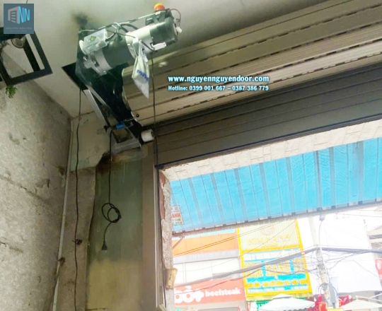 CỬA CUỐN CÔNG NGHỆ ĐỨC TẠI TÔ NGỌC VÂN THỦ ĐỨC