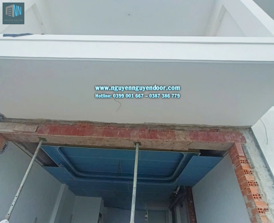 CỬA CUỐN LÁ BÍT CÔNG NGHỆ ĐỨC TẠI NHÀ GA T3