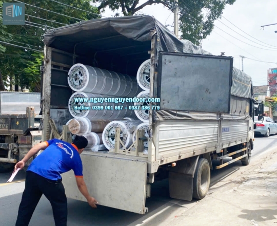 CỬA CUỐN CÔNG NGHỆ ĐỨC TẠI TÔ NGỌC VÂN THỦ ĐỨC