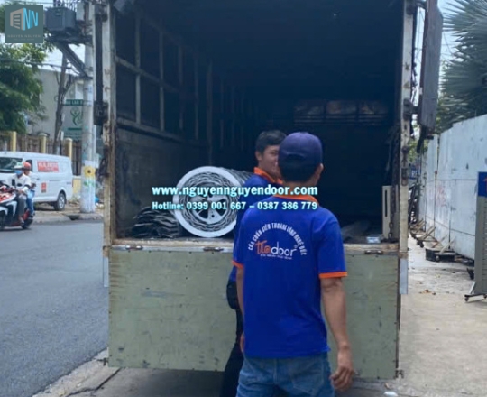 CỬA CUỐN KHE THOÁNG CÔNG NGHỆ ĐỨC TẠI ĐƯỜNG SỐ 10 TÔ NGỌC VÂN