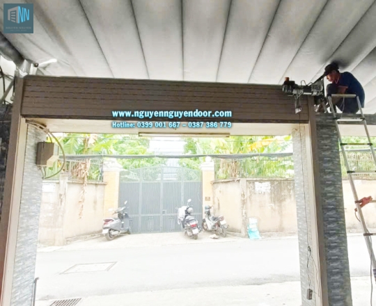 CỬA CUỐN KHE THOÁNG CÔNG NGHỆ ĐỨC TẠI HIỆP BÌNH CHÁNH THỦ ĐỨC