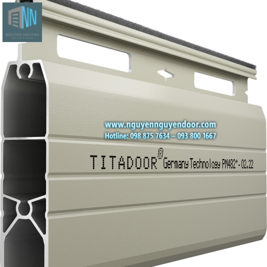 CỬA CUỐN TITADOOR CÔNG NGHỆ ĐỨC PM482*