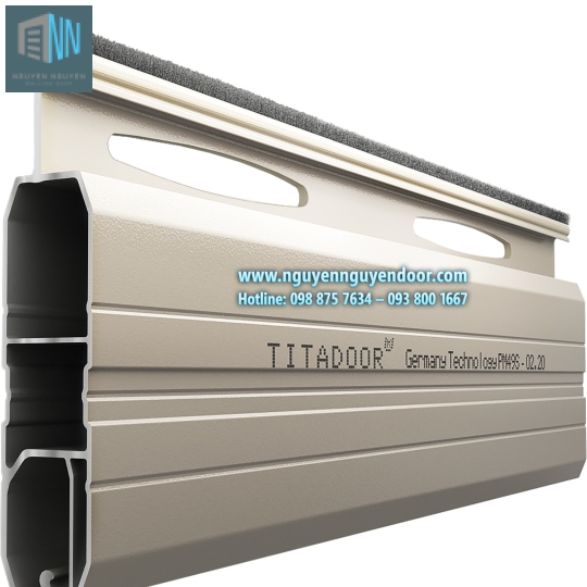 CỬA CUỐN TITADOOR CÔNG NGHỆ ĐỨC PM49S