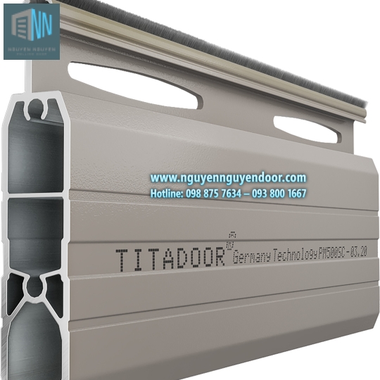 CỬA CUỐN TITADOOR CÔNG NGHỆ ĐỨC PM500SC