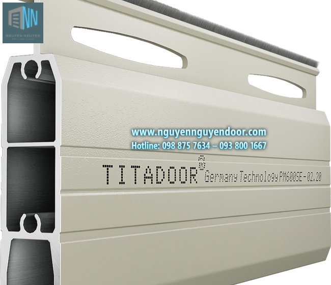 CỬA CUỐN TITADOOR CÔNG NGHỆ ĐỨC PM600SE