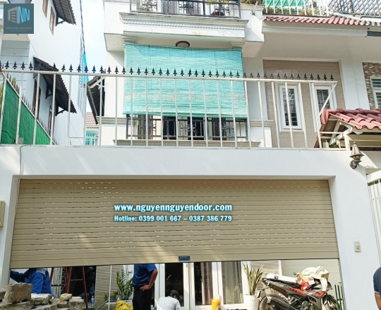 CỬA CUỐN KHE THOÁNG CÔNG NGHỆ ĐỨC TẠI PHAN VĂN TRỊ GÒ VẤP