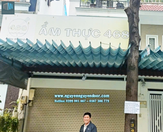 CỬA CUỐN KHE THOÁNG CÔNG NGHỆ ĐỨC TẠI PHAN VĂN TRỊ GÒ VẤP